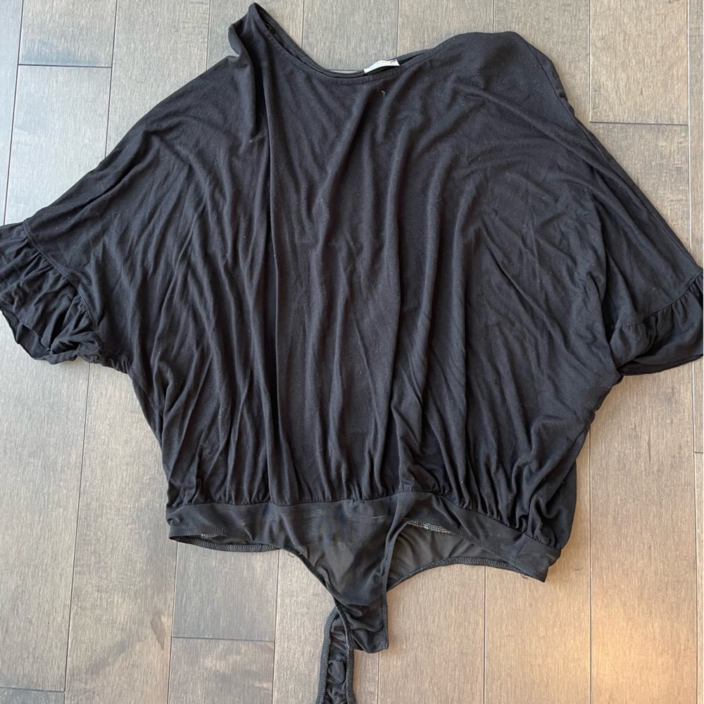 FREE PEOPLE short sleeve bodysuit size M